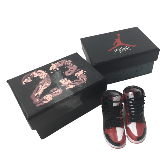 Aj1 replica mini finger shoes boxed - 3