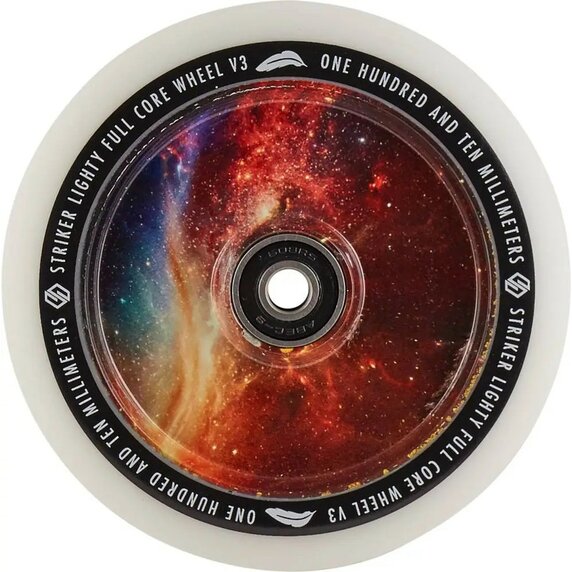 Striker lighty full core v3 white pro 110mm 88a abec9 (1ks) - lighty yellow galaxy