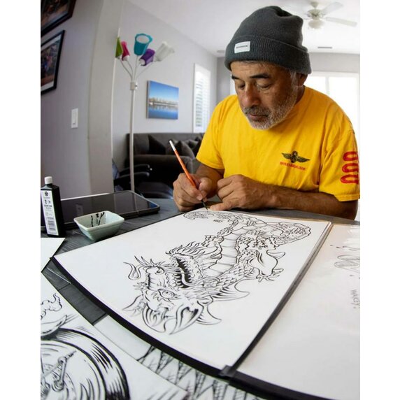 187 killer pads jr. six pack caballero black/red/gold - 187-PCO-0050_1