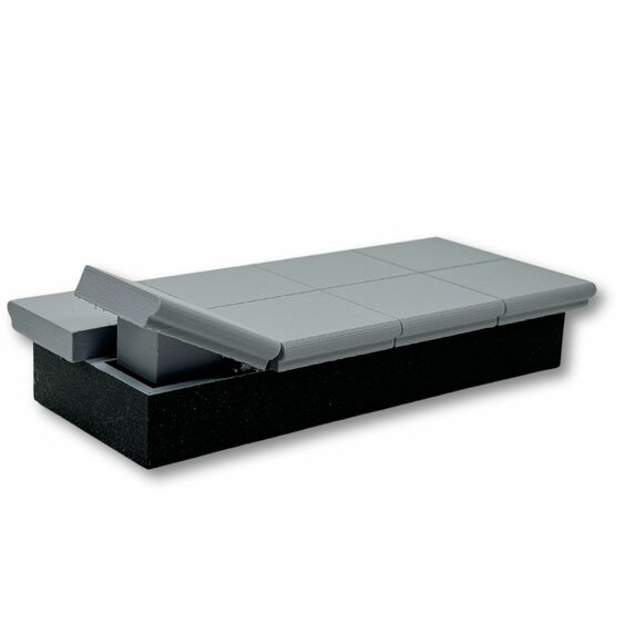 Alien fingers rare kick bench - bench-blk-silver