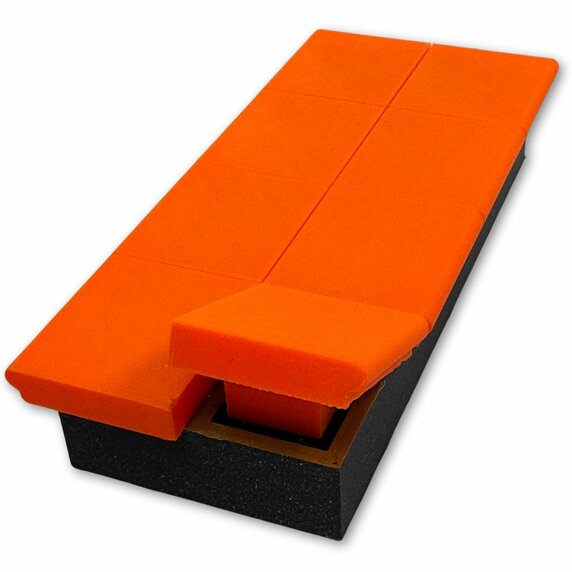 Alien fingers rare kick bench - alien-finger-kick-bench-blkorange
