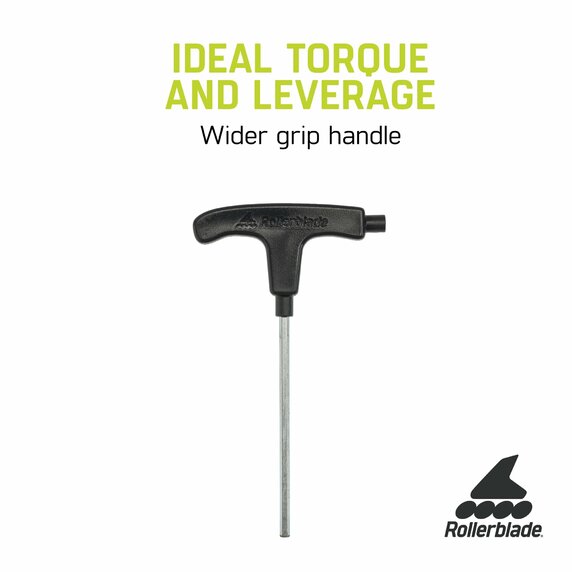 Rollerblade bladetool anthracite - BLADETOOL 068Z0300394_Ideal Torque_2023 Info Graphic