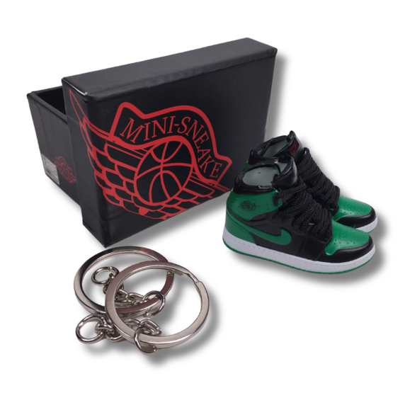 Aj1 replica mini finger shoes boxed - AJ1pinegreen1
