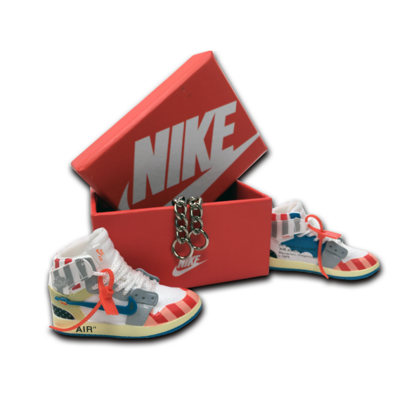 Aj1 replica mini finger shoes boxed - parra1