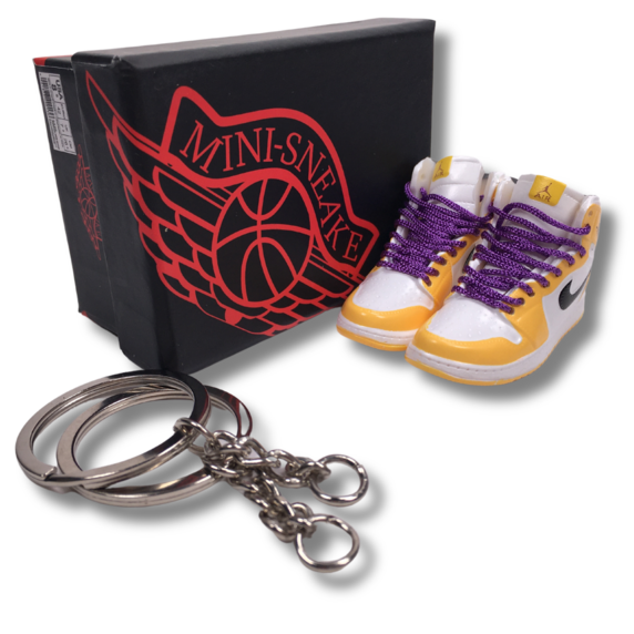 Aj1 replica mini finger shoes boxed - AJ1selakers1