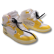 Aj1 replica mini finger shoes boxed - Aj1OWyellow