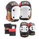 187 killer pads jr. six pack caballero black/red/gold - 187-PCO-0050