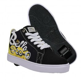 Heelys X Minions Racer 20 Mid Black/White/Yellow