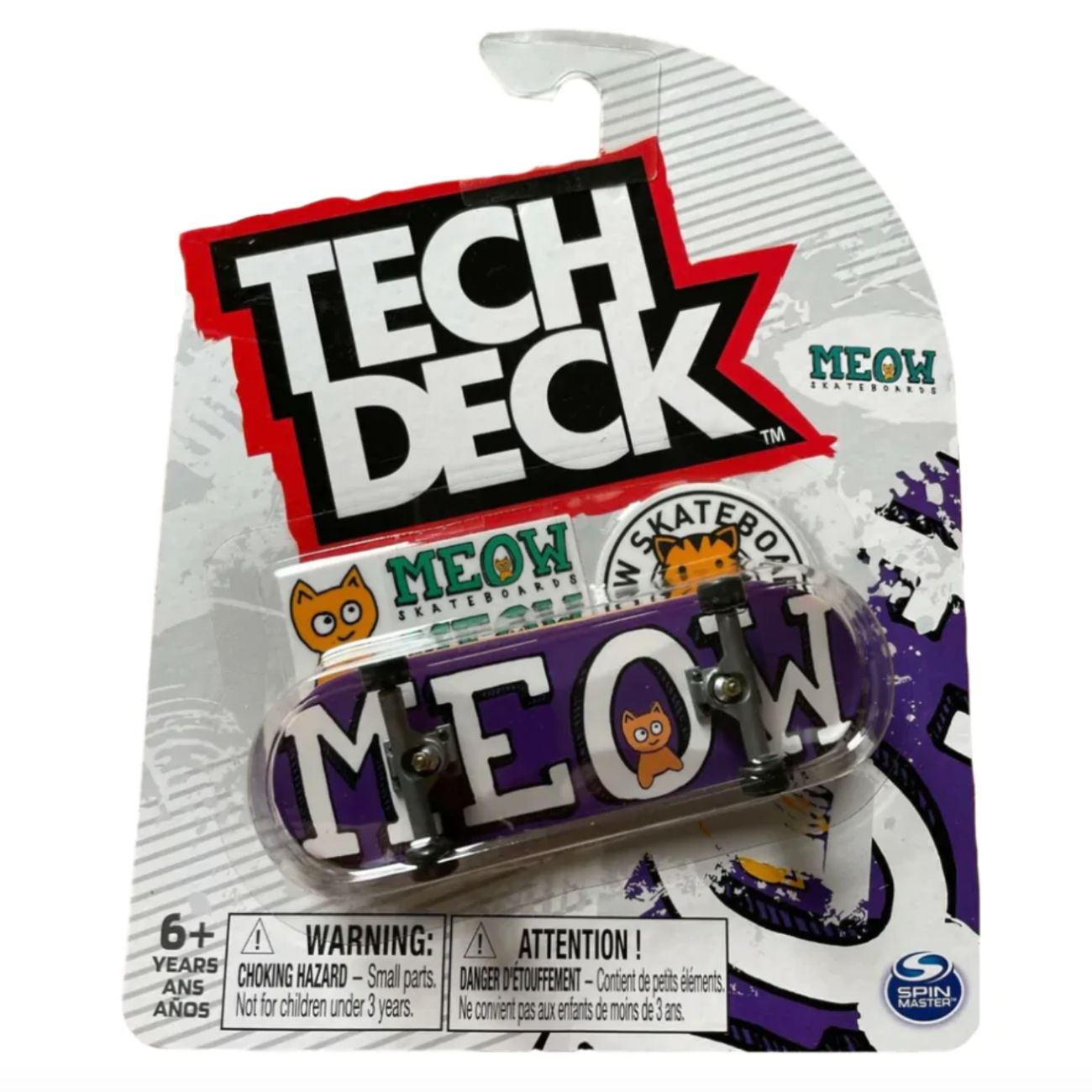 Tech Deck Fingerboard Meow Purple Spineo.cz